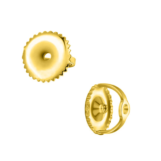 14K Gold Studs Earring Screw Back Single piece