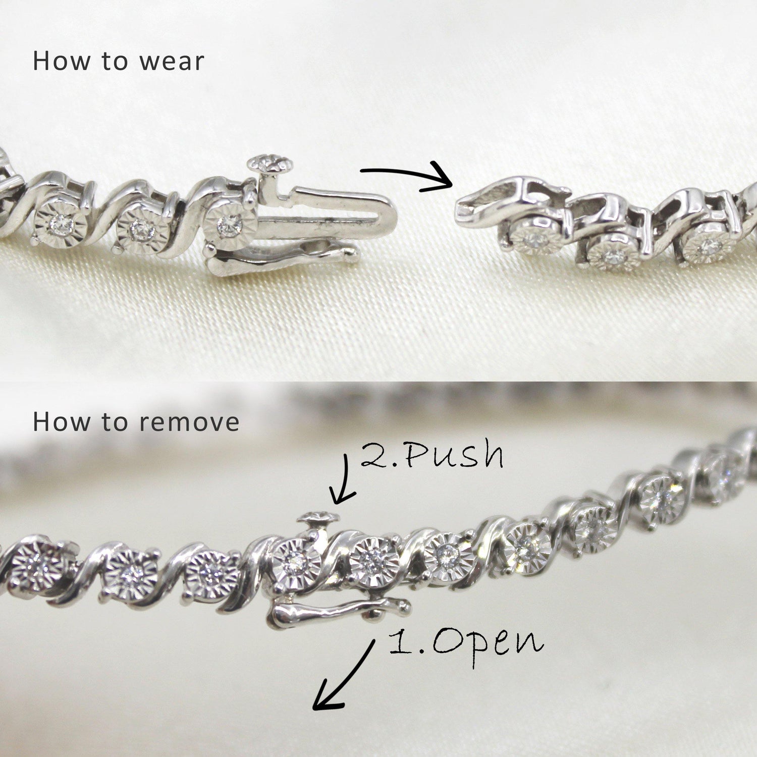 1/3ct tw Diamond Tennis Bracelet in Sterling Silver - Fifth and Fine