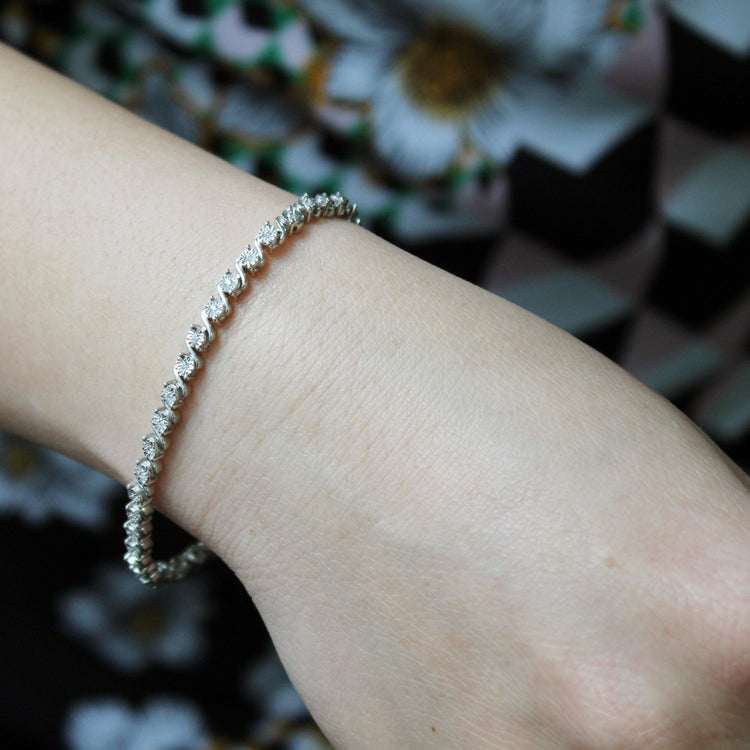 1/3ct tw Diamond Tennis Bracelet in Sterling Silver - Fifth and Fine