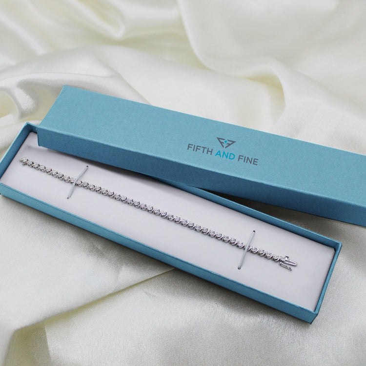 1/3ct tw Diamond Tennis Bracelet in Sterling Silver - Fifth and Fine