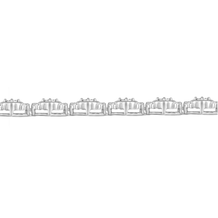 1.0 CT TW Diamond Tennis Bracelet in Sterling Silver by Fifth and Fine - Fifth and Fine