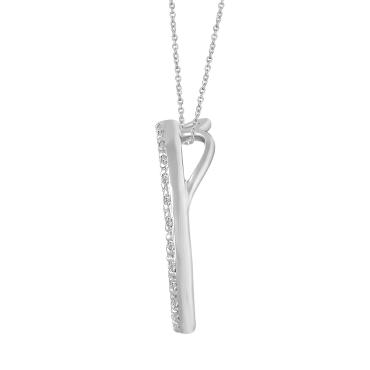 1ct tw Natural Diamond Circle Pendant in Sterling Silver jewelry newyork