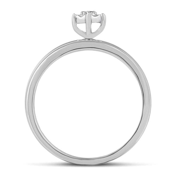 1/3CT TW Diamond Trio Bridal Set in 10KT White Gold - Fifth and Fine