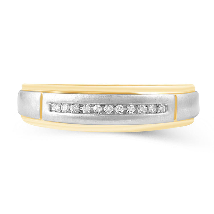 1/3CT TW Marquise Diamond Trio Bridal set in 10KT Yellow Gold - Fifth and Fine