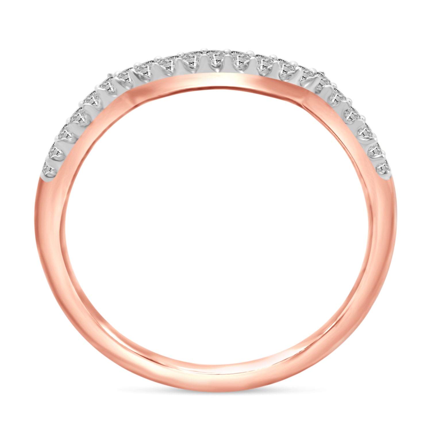 3/8 Cttw  (I1-I2 Clarity) Diamond Infinity Cushion Engagement Wedding Bridal Ring & Band in 14K Gold