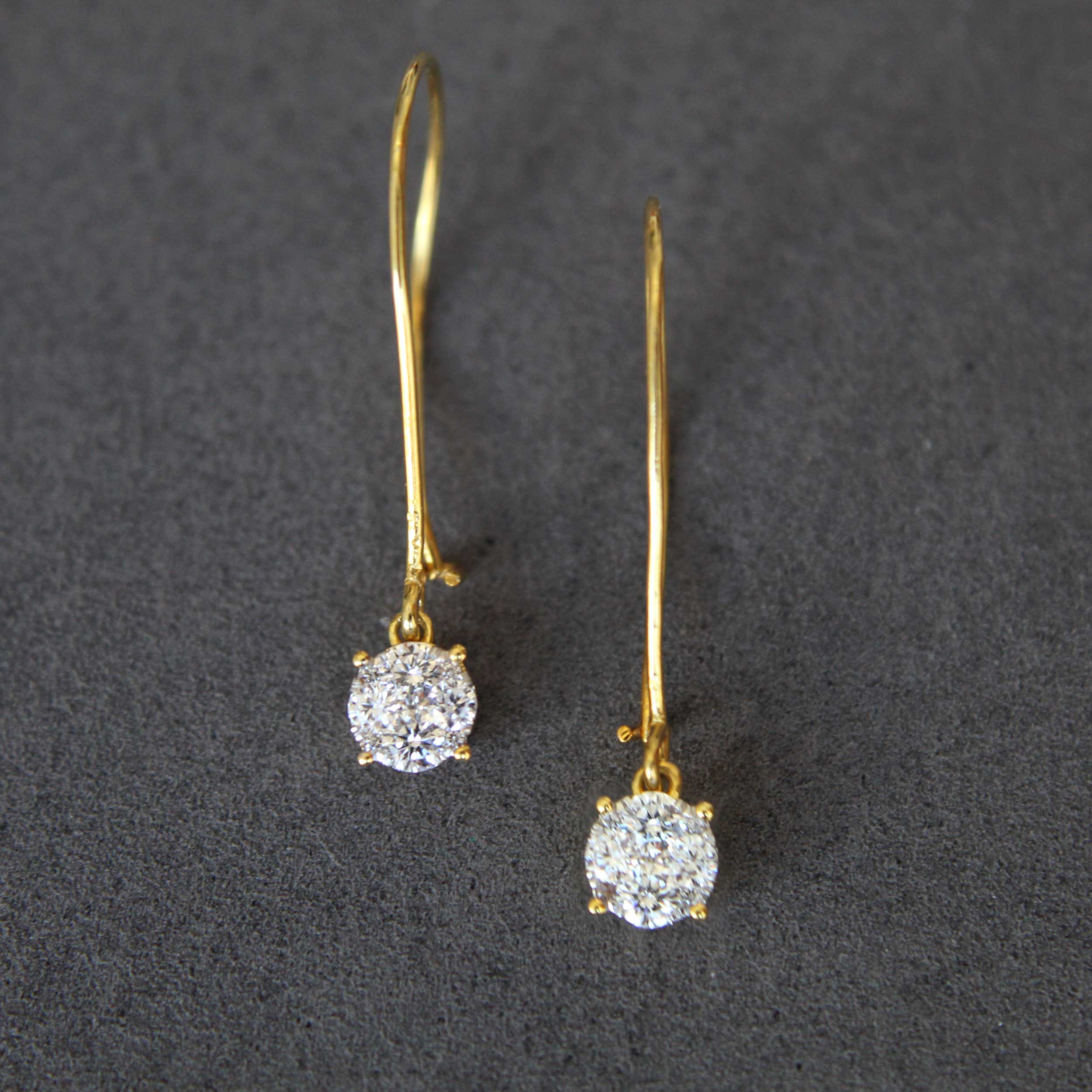 Buy 6 Prong Setting Stud Earrings - Diamonds Factory UK