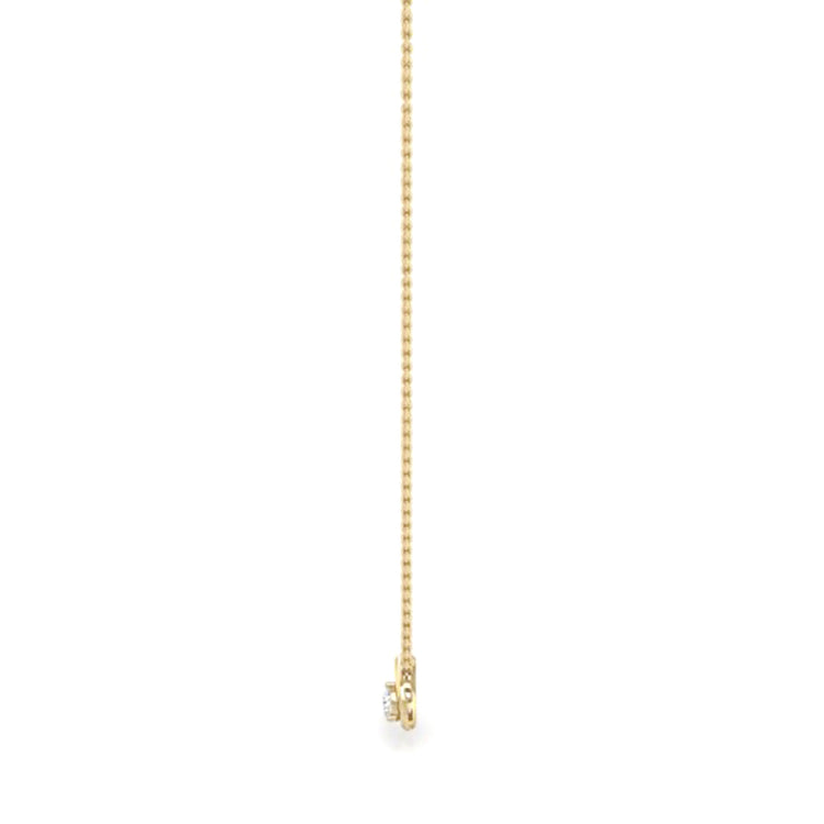 1/5-1/3 Cttw Diamond Teardrop Necklace 925 Sterling Silver / 18K Gold Vermeil pendant Fifth and Fine jewelry