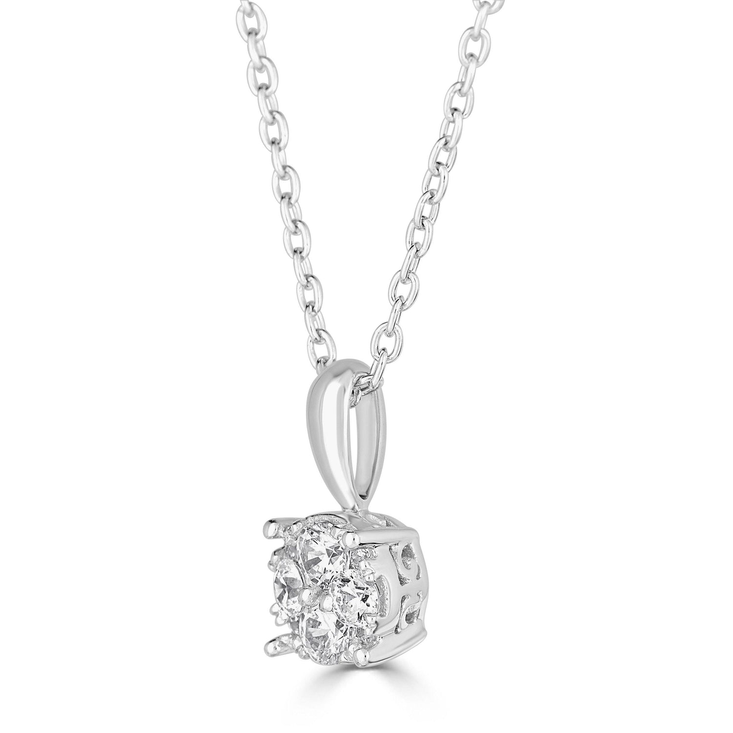 1/4CT.TW of Diamonds to Create a Grander look, Uniquely crafted in Sterling Silver - Fifth and Fine