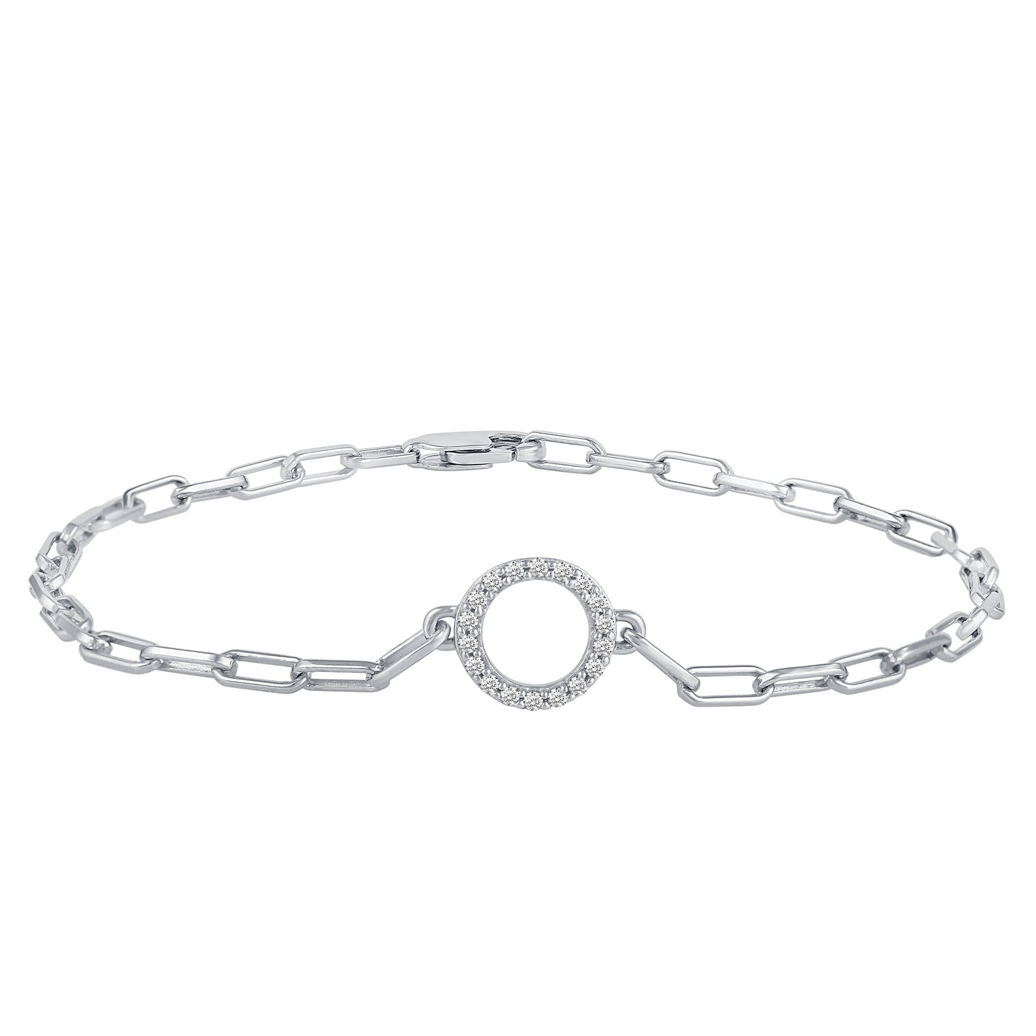 Louis Vuitton Collier Monogram Silver Tone Chain Necklace 22