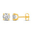 3/8Cttw Diamond Stud Earrings Set In 14K Gold. Your choice In White, Yellow Or Rose Gold - Fifth and Fine