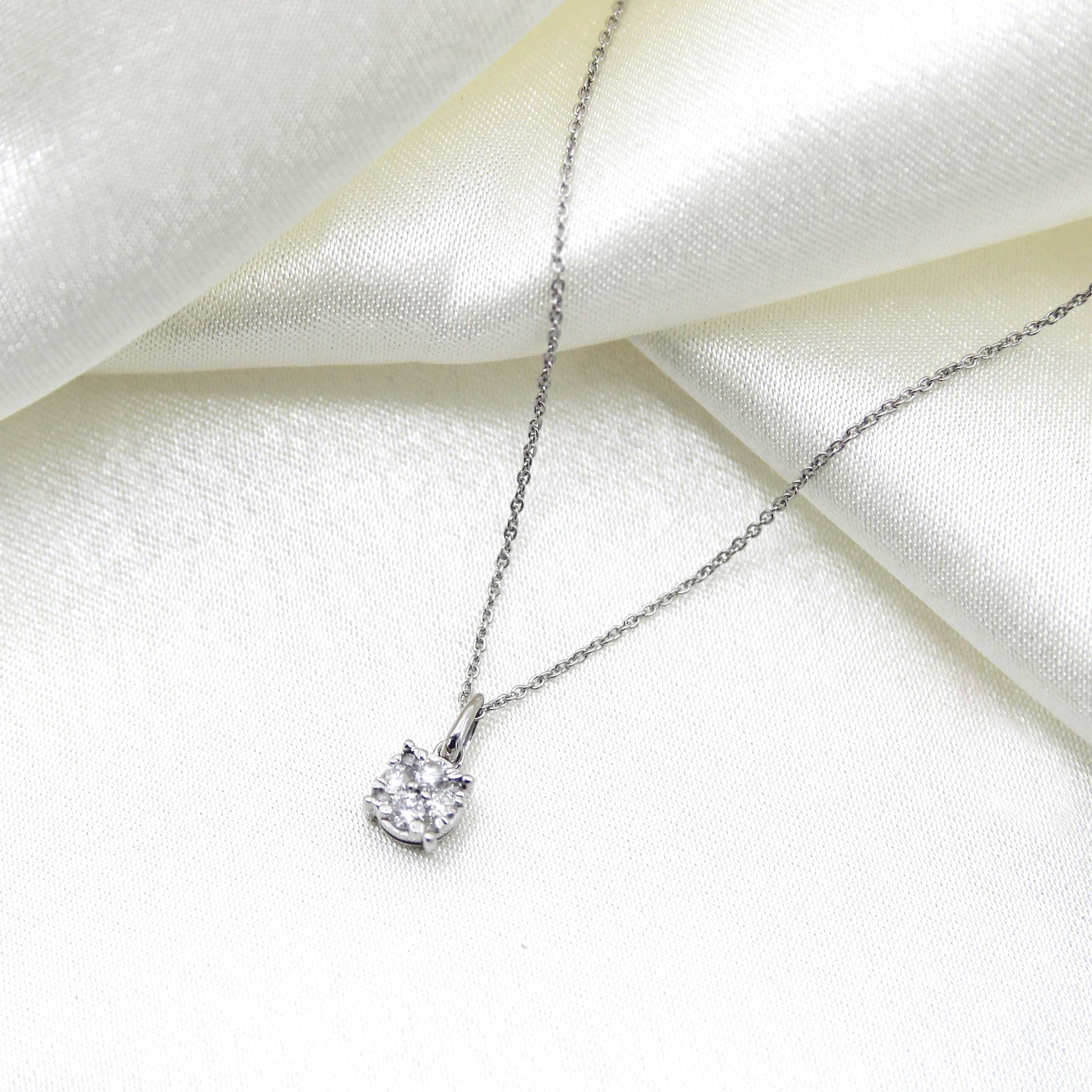 1/4 Cttw Natural Diamond Pendant Necklace set in 925 Sterling Silver  fine jewelry birthday holiday valentineday blackfriday sale gift