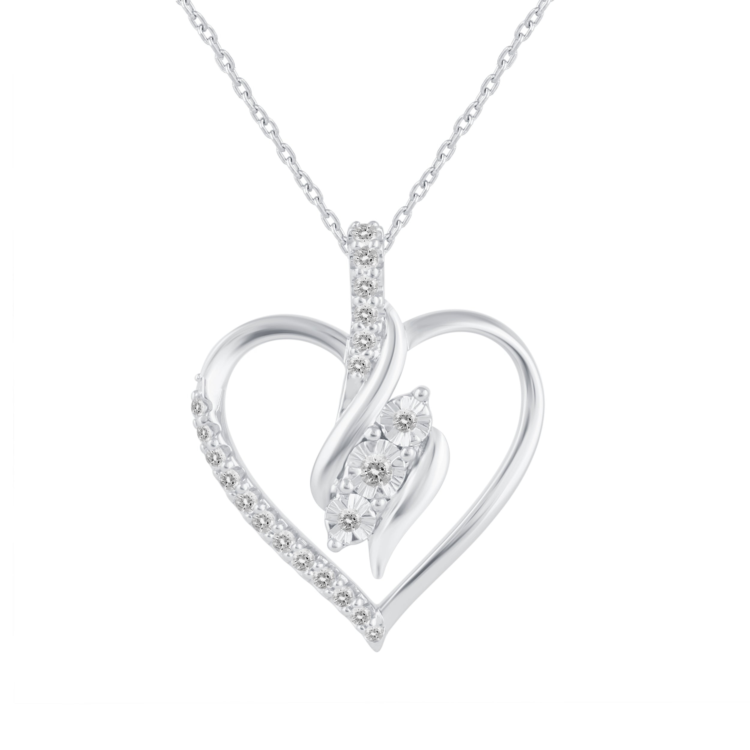 Pave Diamond Graduated Disc Necklace – The Little Shop of Jewels